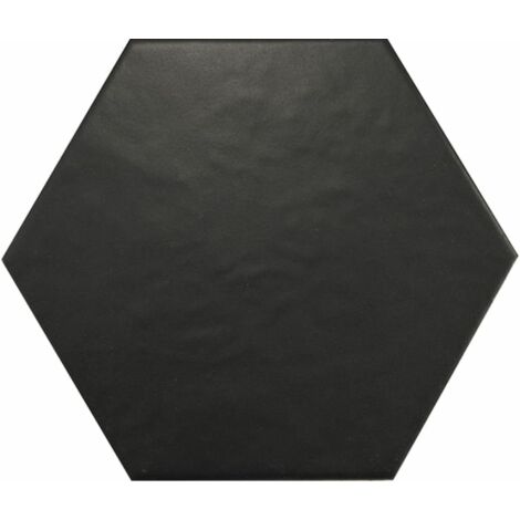 Equipe Hexatile Mate Negro 17,5 x 20 cm, SALE