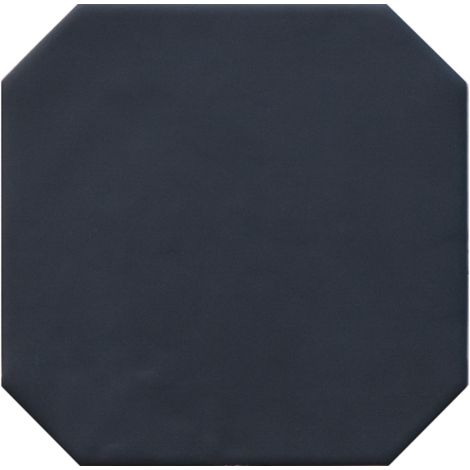 Equipe Octagon Negro Mate 20 x 20 cm