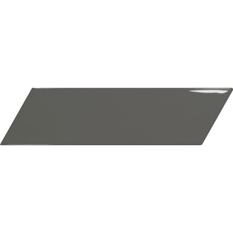 Equipe Chevron Wall Dark Grey Left 18,6 x 5,2 cm