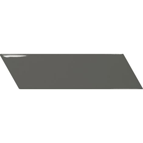 Equipe Chevron Wall Dark Grey Right 18,6 x 5,2 cm