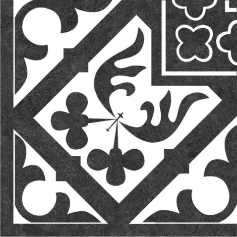 Codicer Angulo Orleans Black 25 x 25 cm