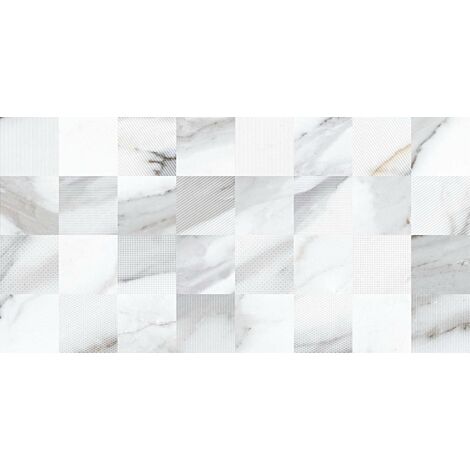 Codicer Apuan Deco Bianco 33 x 66 cm