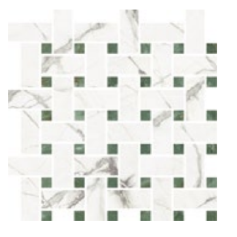 Fioranese Marmorea Intensa Mosaico Weave 30 x 30 cm