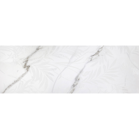 Fanal Carrara Leaves White Matt 31,6 x 90 cm