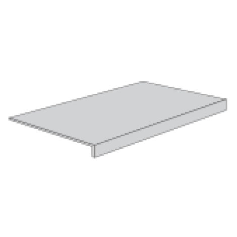 Fioranese Concrete L-Form Element 15 x 30,2 x 5 cm