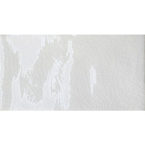 10qm Equipe Masia Crackle Blanco 7,5 x 15 cm, SALE