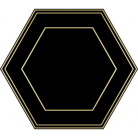 Dune Hexaline Comb Black 21,5 x 25 cm