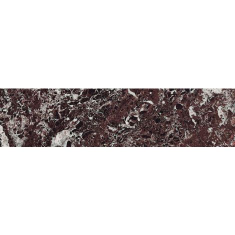 Fioranese Marmorea Intensa Rosso Levanto Poliert 7,3 x 30 cm