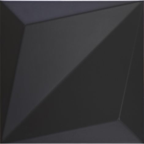 Dune Origami Black 25 x 25 cm