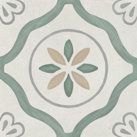 Harmony Sirocco Green Petals 22,3 x 22,3 cm