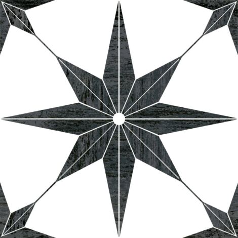 Codicer Stella Cassis Black 25 x 25 cm