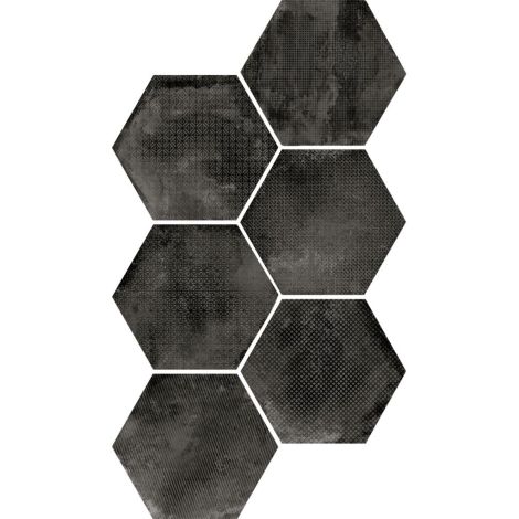 Equipe Urban Hexagon Melange Dark 29,2 x 25,4 cm