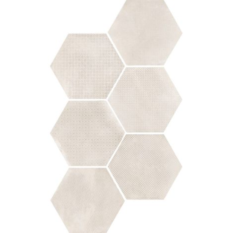 Equipe Urban Hexagon Melange Natural 29,2 x 25,4 cm