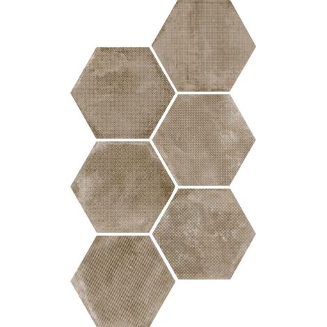 Equipe Urban Hexagon Melange Nut 29,2 x 25,4 cm