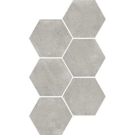 Equipe Urban Hexagon Melange Silver 29,2 x 25,4 cm