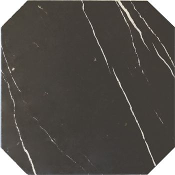 Equipe Octagon Marmol Negro 20 x 20 cm