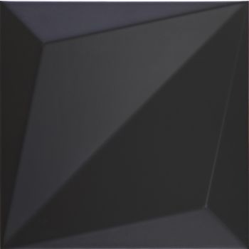 Dune Origami Black 25 x 25 cm