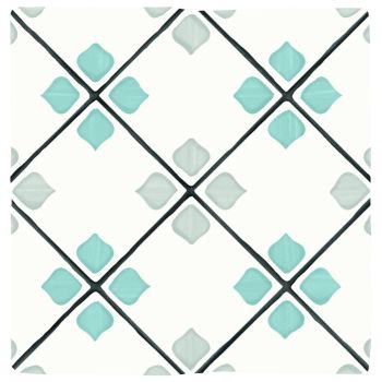 Harmony Tanger Silver Rhomb 12,3 x 12,3 cm